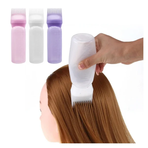 3 Colour Salon Hair Oil Applicator - Image 2