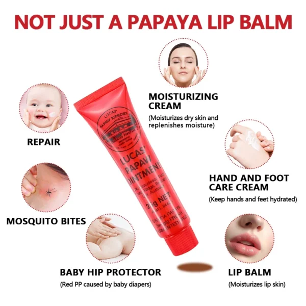 Lucas Papaw Ointment Multifunctional Lip Protector - Image 4
